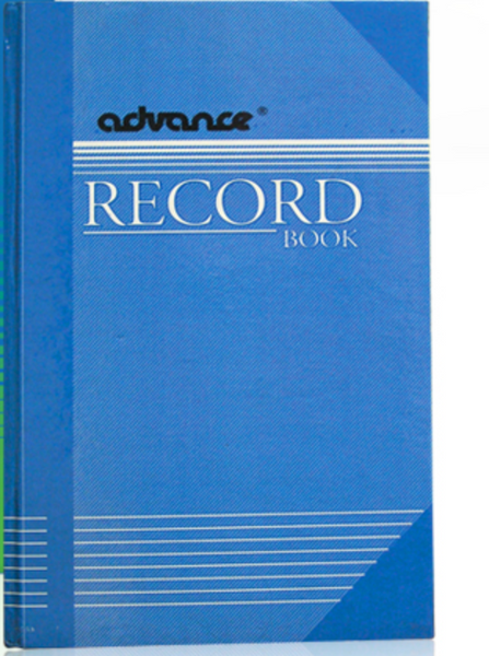 Advance Record Book 150PP Blue Cover – Biz Asia Trading Inc.